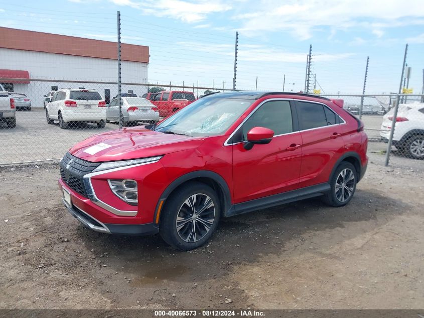 JA4ASWAA2NZ001592 2022 MITSUBISHI ECLIPSE CROSS - Image 2