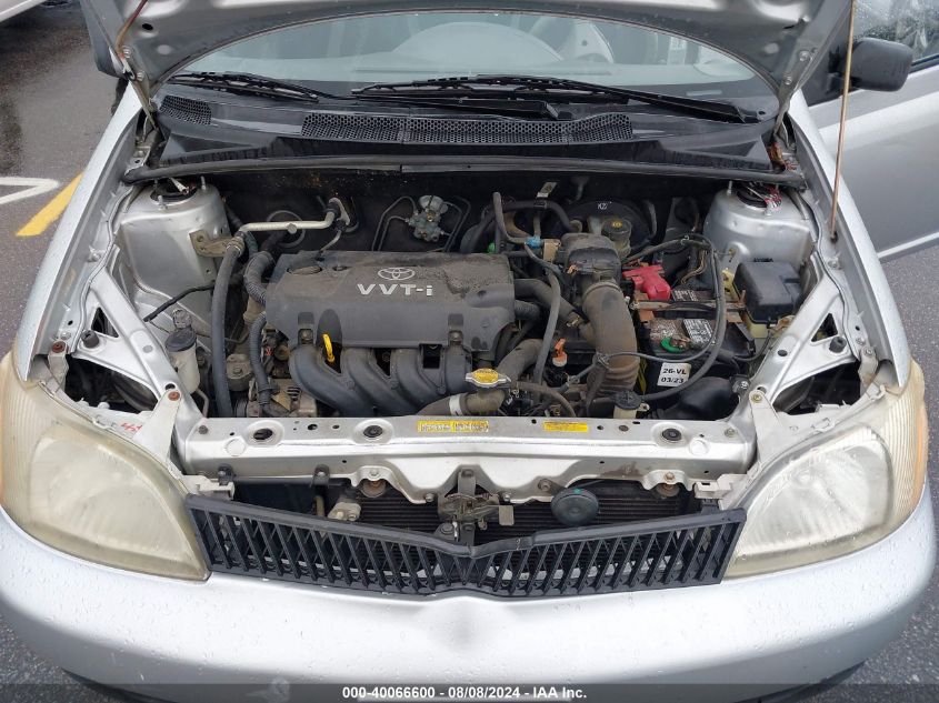 2002 Toyota Echo VIN: JTDBT123620245823 Lot: 40066600