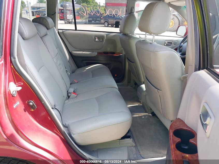 2006 Toyota Highlander Limited V6 VIN: JTEEP21A860163018 Lot: 40066616