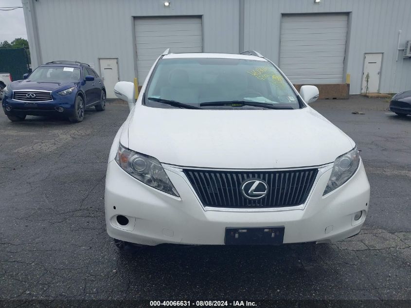 2012 Lexus Rx 350 VIN: 2T2BK1BA8CC140740 Lot: 40066631