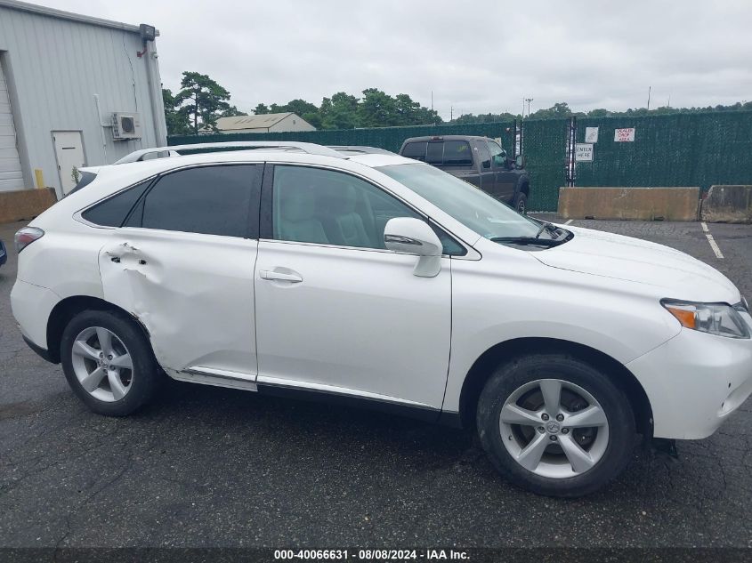 2012 Lexus Rx 350 VIN: 2T2BK1BA8CC140740 Lot: 40066631