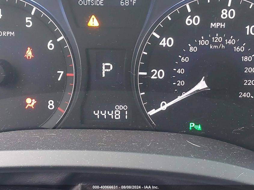 2012 Lexus Rx 350 VIN: 2T2BK1BA8CC140740 Lot: 40066631