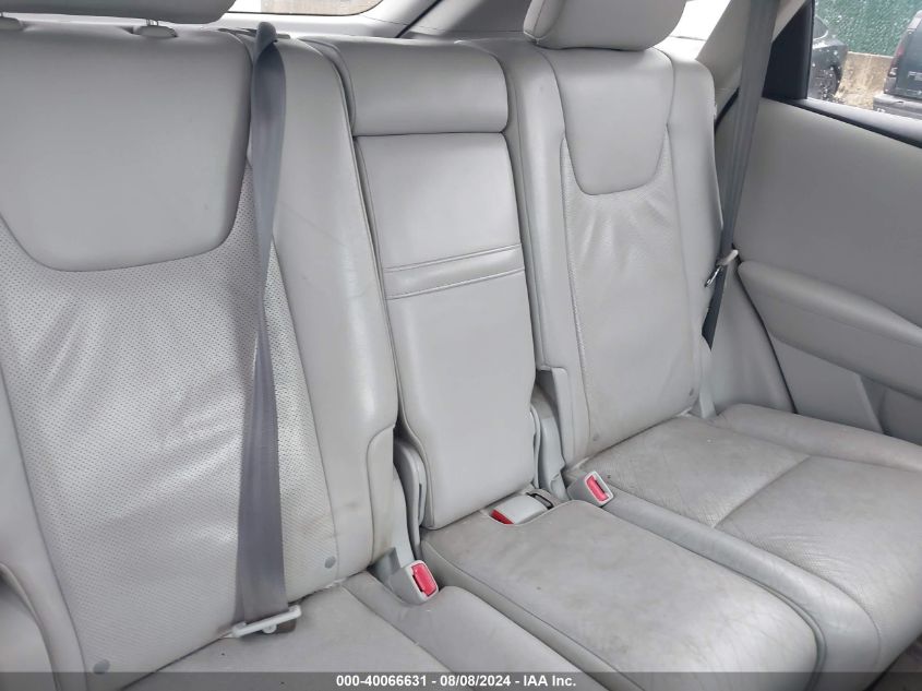 2012 Lexus Rx 350 VIN: 2T2BK1BA8CC140740 Lot: 40066631