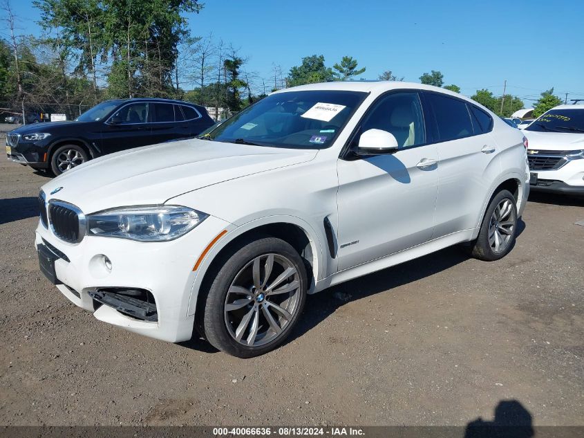 VIN 5UXKU0C54J0G80525 2018 BMW X6, Sdrive35I no.2