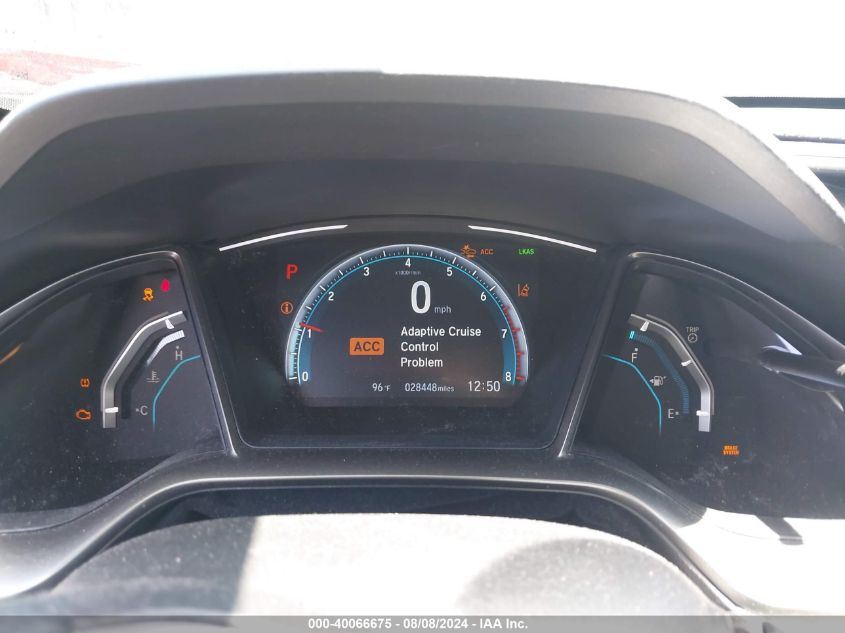 2019 Honda Civic Ex VIN: SHHFK7H60KU408684 Lot: 40066675