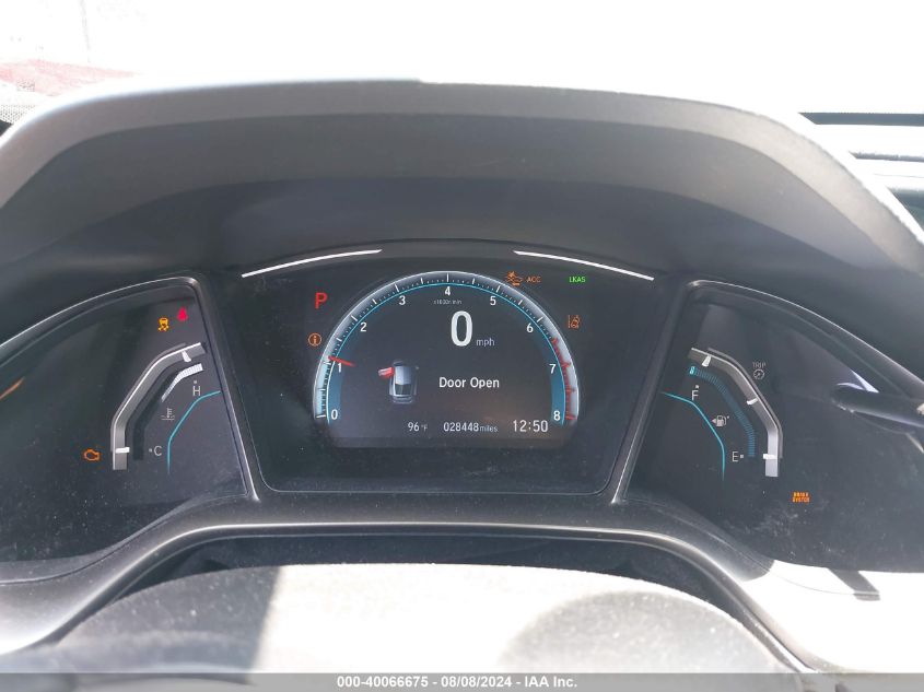 2019 Honda Civic Ex VIN: SHHFK7H60KU408684 Lot: 40066675