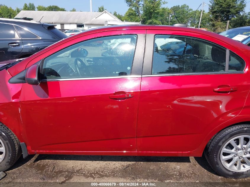 2018 Chevrolet Sonic Lt Auto VIN: 1G1JD5SH6J4118209 Lot: 40066679