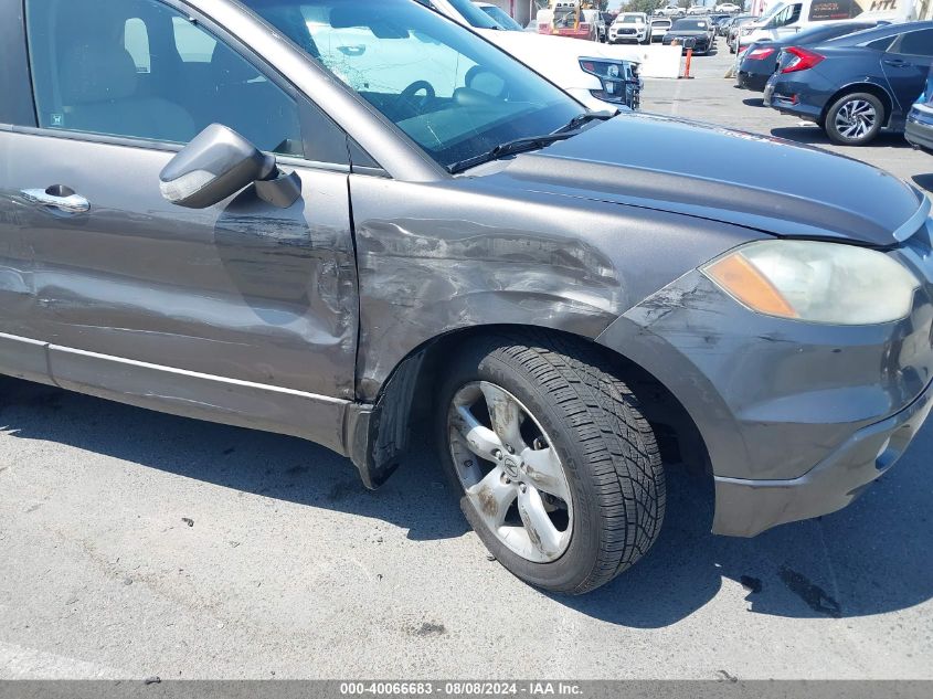 2007 Acura Rdx VIN: 5J8TB182678014736 Lot: 40066683