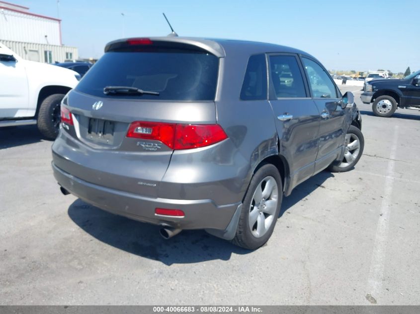 2007 Acura Rdx VIN: 5J8TB182678014736 Lot: 40066683