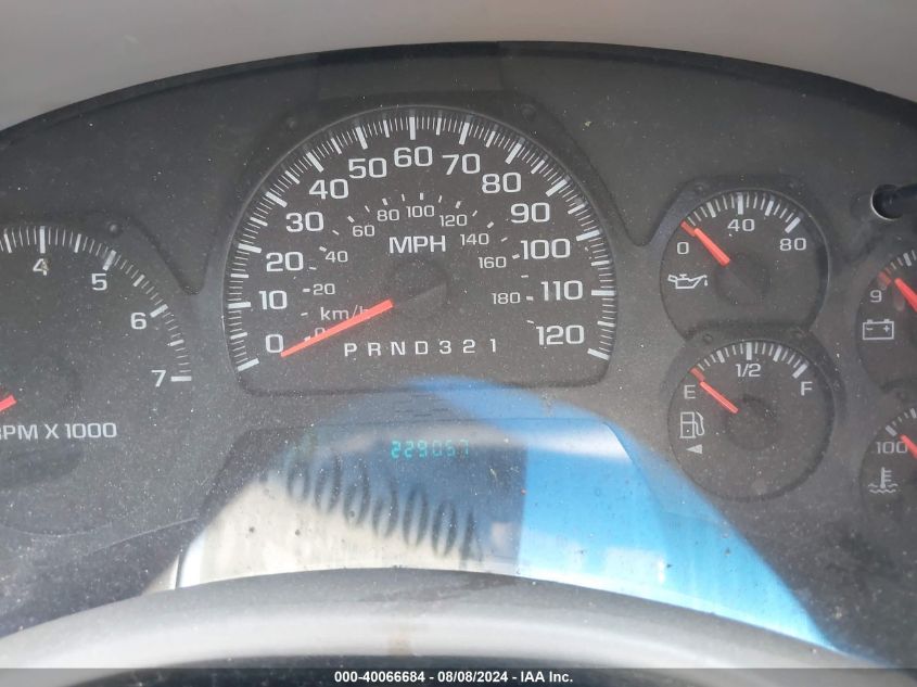 2007 Chevrolet Trailblazer Ls VIN: 1GNDS13S272245306 Lot: 40066684