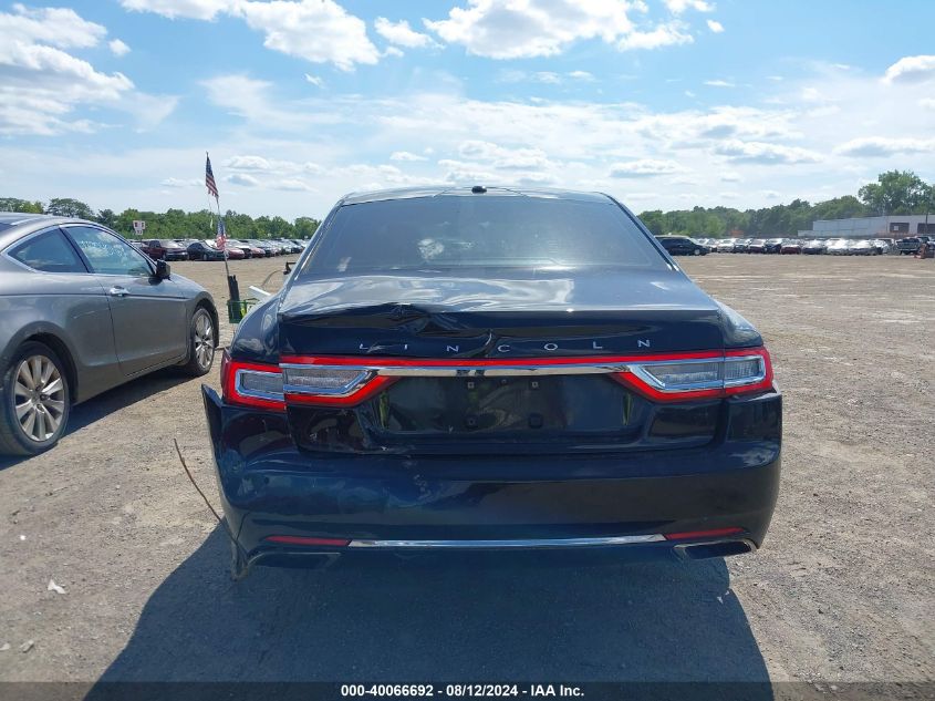 1LN6L9NC5H5626937 2017 Lincoln Continental Reserve