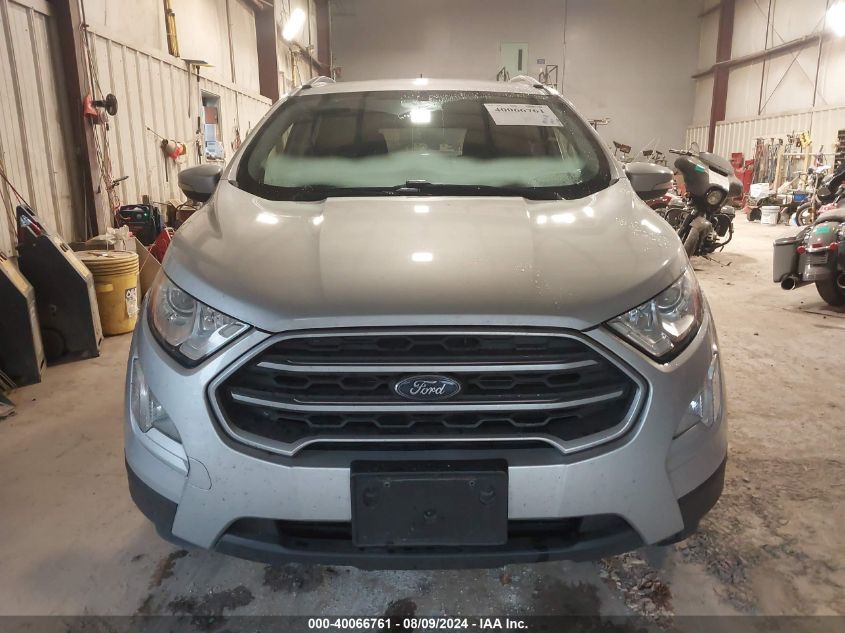 2019 Ford Ecosport Se VIN: MAJ6S3GL5KC296243 Lot: 40066761