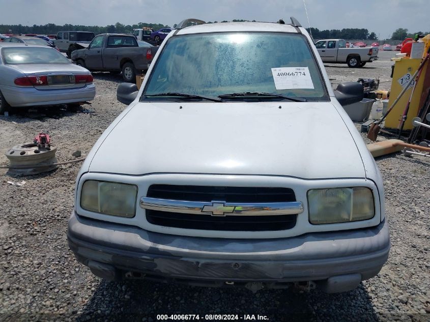 2001 Chevrolet Tracker VIN: 2CNBJ13C616911732 Lot: 40066774