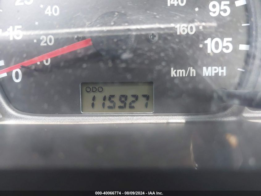 2001 Chevrolet Tracker VIN: 2CNBJ13C616911732 Lot: 40066774