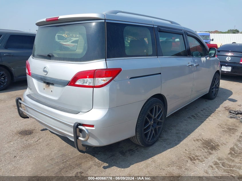 2014 Nissan Quest S/Sv/Sl/Le VIN: JN8AE2KP3E9104114 Lot: 40066776