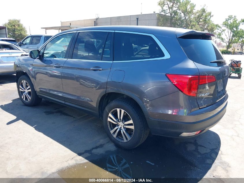 5FNYF6H51JB008518 2018 Honda Pilot Ex-L