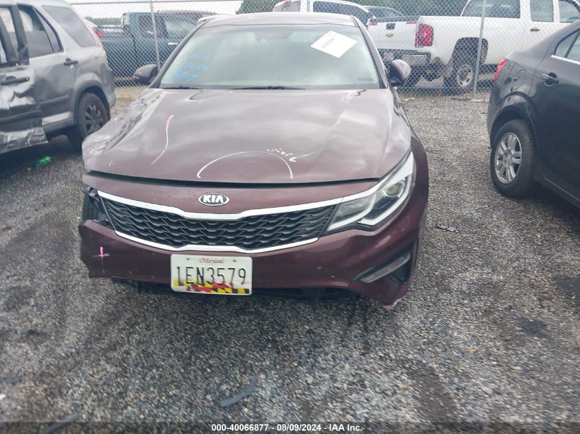 2019 Kia Optima Lx VIN: 5XXGT4L39KG342082 Lot: 40066877