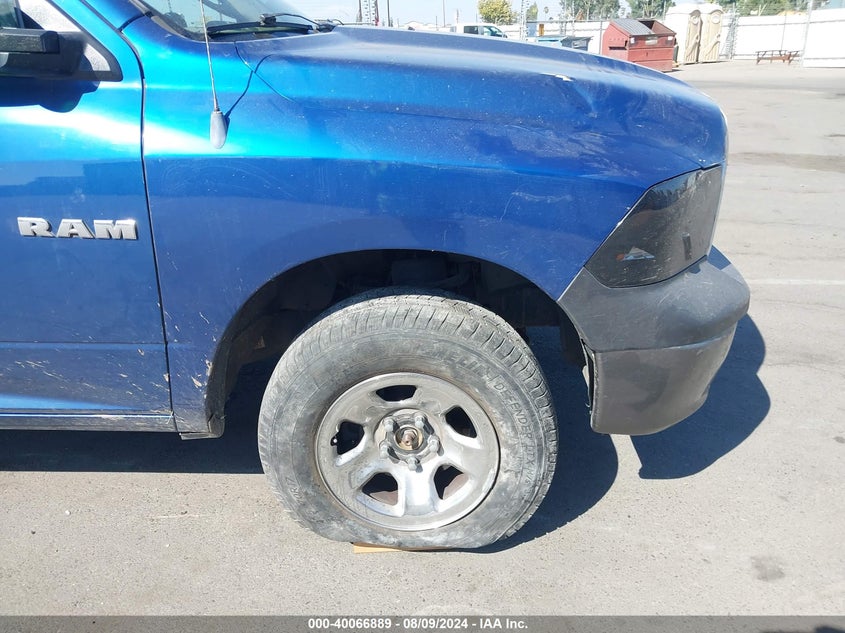 2009 Dodge Ram 1500 St VIN: 1D3HV18T59S758062 Lot: 40066889