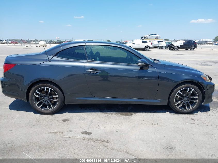 2011 Lexus Is 250 VIN: JTHFF2C25B2517298 Lot: 40066915