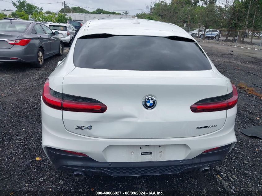 2020 BMW X4 xDrive30I VIN: 5UX2V1C00L9C53316 Lot: 40066927