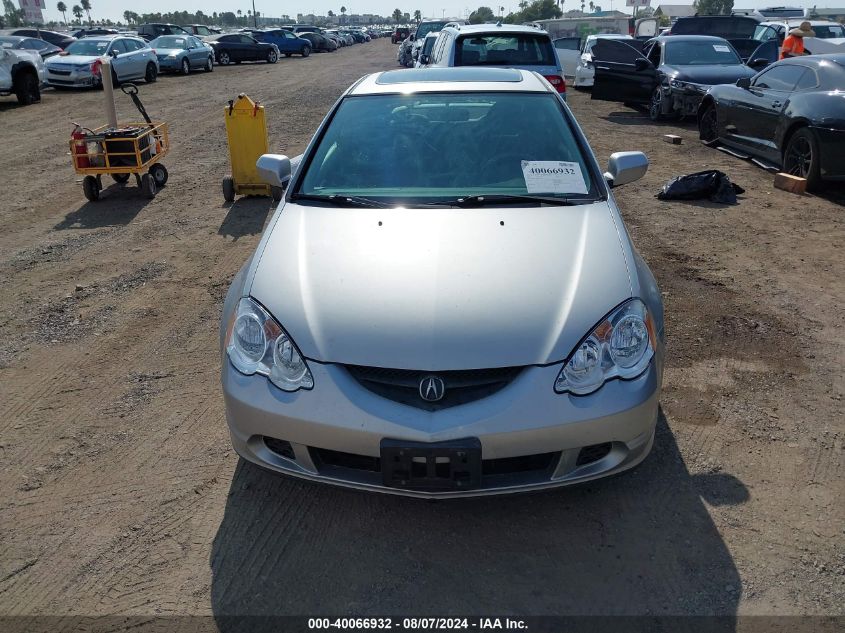 2004 Acura Rsx VIN: JH4DC54804S002765 Lot: 40066932