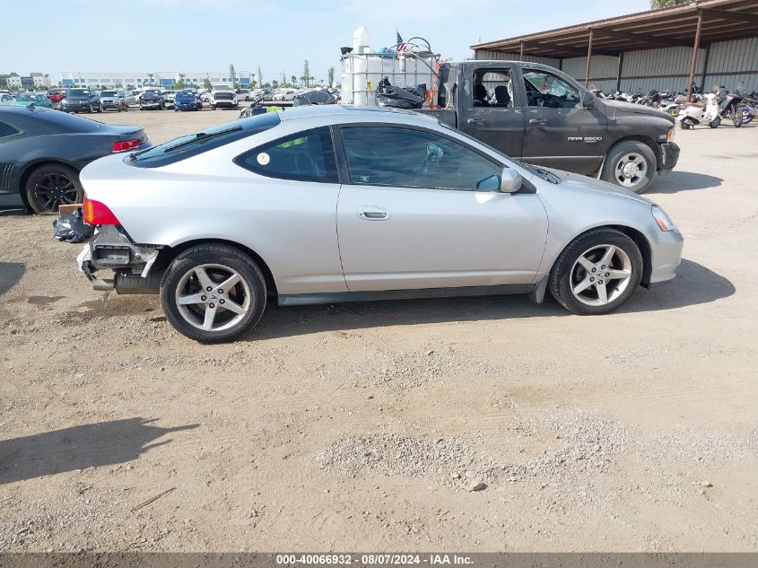 2004 Acura Rsx VIN: JH4DC54804S002765 Lot: 40066932