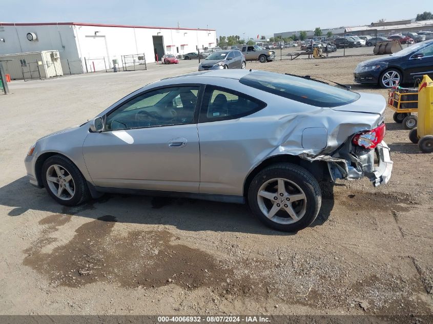 2004 Acura Rsx VIN: JH4DC54804S002765 Lot: 40066932