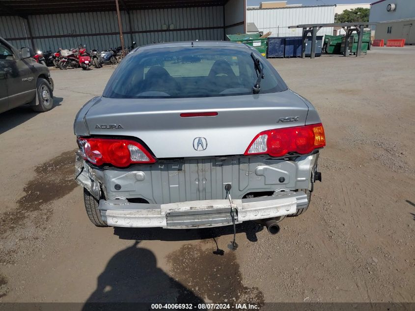 2004 Acura Rsx VIN: JH4DC54804S002765 Lot: 40066932