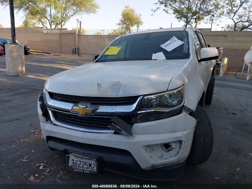 2018 Chevrolet Colorado Lt VIN: 1GCGSCEN0J1222791 Lot: 40066936