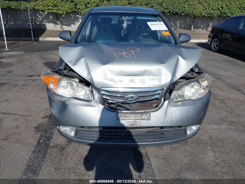 2010 Hyundai Elantra Gls VIN: KMHDU4AD5AU141098 Lot: 40066949