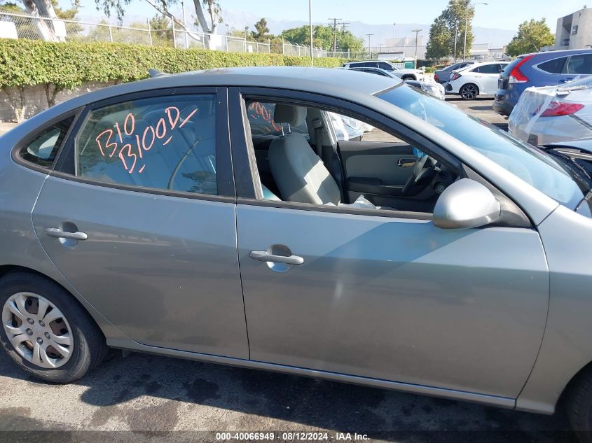 2010 Hyundai Elantra Gls VIN: KMHDU4AD5AU141098 Lot: 40066949