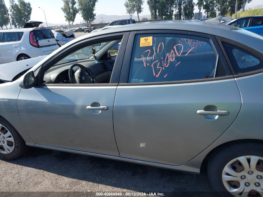 2010 Hyundai Elantra Gls VIN: KMHDU4AD5AU141098 Lot: 40066949