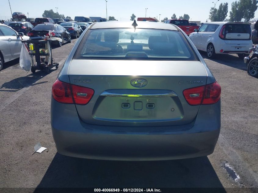 2010 Hyundai Elantra Gls VIN: KMHDU4AD5AU141098 Lot: 40066949