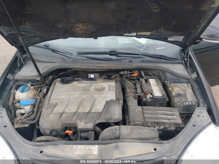 2009 Volkswagen Jetta 2.0L Tdi VIN: 3VWPL71K29M362577 Lot: 40066974