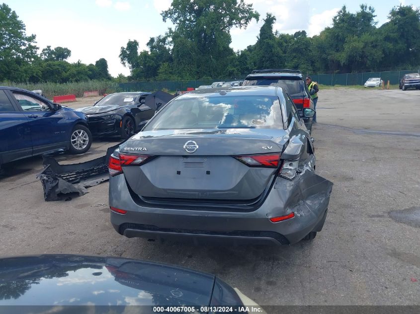 2023 Nissan Sentra Sv Xtronic Cvt VIN: 3N1AB8CV5PY317585 Lot: 40067005