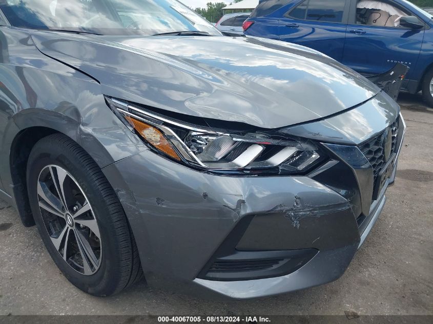 VIN 3N1AB8CV5PY317585 2023 NISSAN SENTRA SV XTRONIC CVT