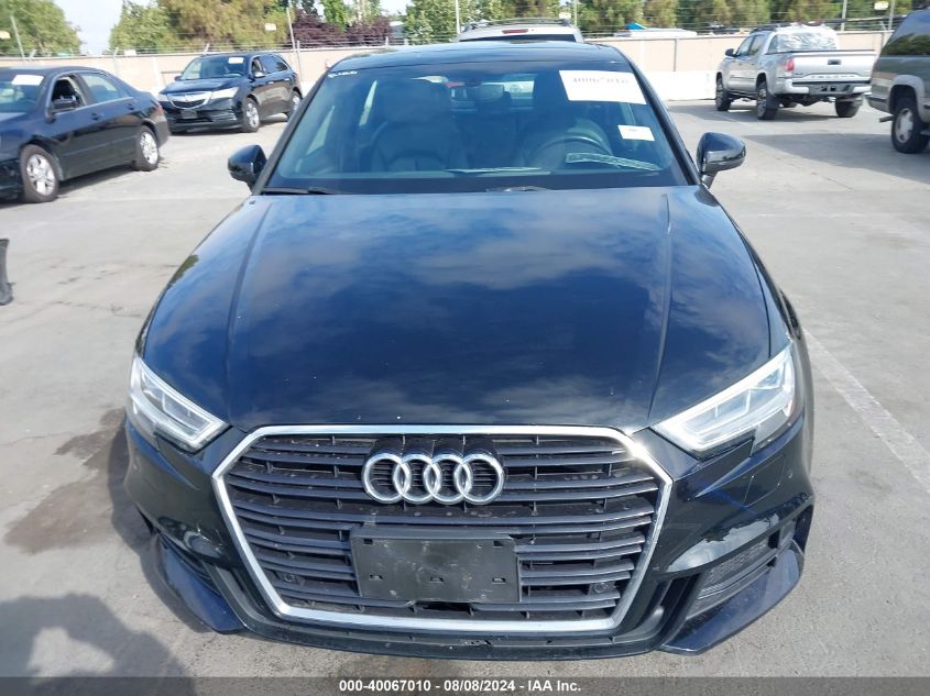 2019 Audi A3 Premium Plus VIN: WAUGUGFFXK1010908 Lot: 40067010