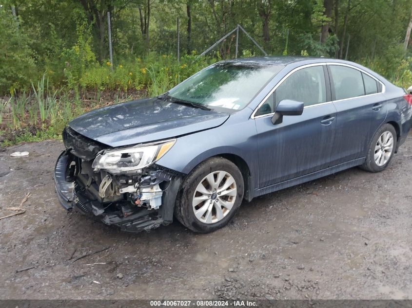 2016 Subaru Legacy 2.5I Premium VIN: 4S3BNAC63G3052893 Lot: 40067027