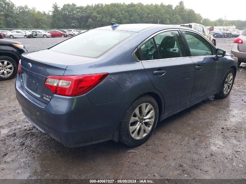 2016 Subaru Legacy 2.5I Premium VIN: 4S3BNAC63G3052893 Lot: 40067027