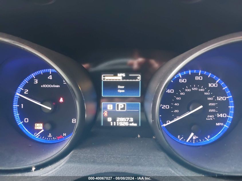 2016 Subaru Legacy 2.5I Premium VIN: 4S3BNAC63G3052893 Lot: 40067027