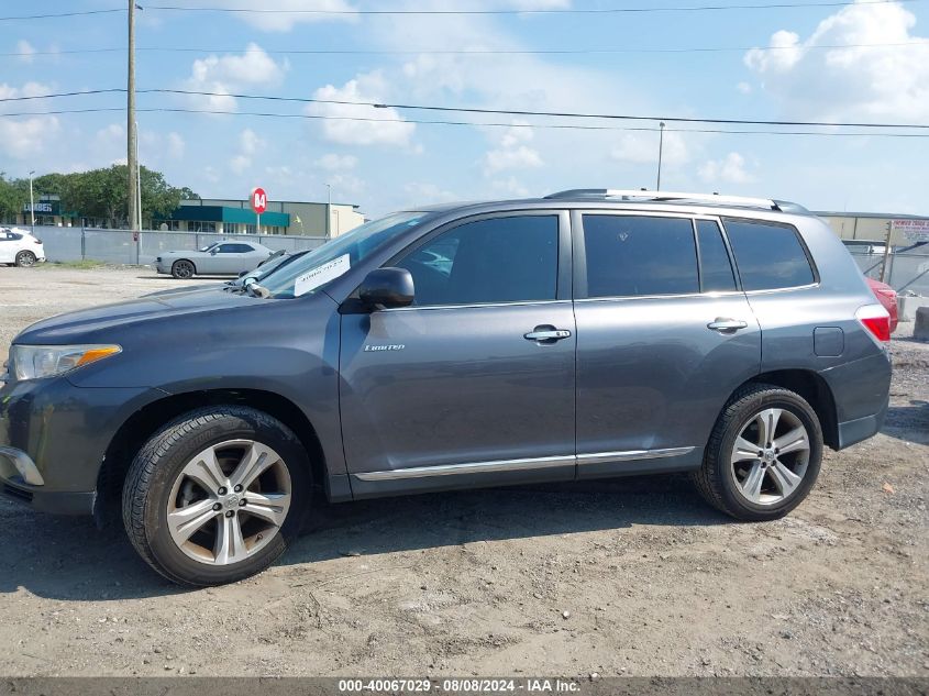 2011 Toyota Highlander Limited V6 VIN: 5TDYK3EH3BS047665 Lot: 40067029