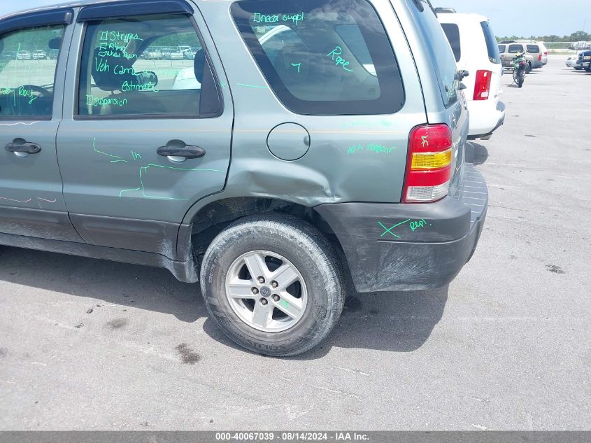 2006 Ford Escape Xls VIN: 1FMYU02Z76KA72132 Lot: 40067039