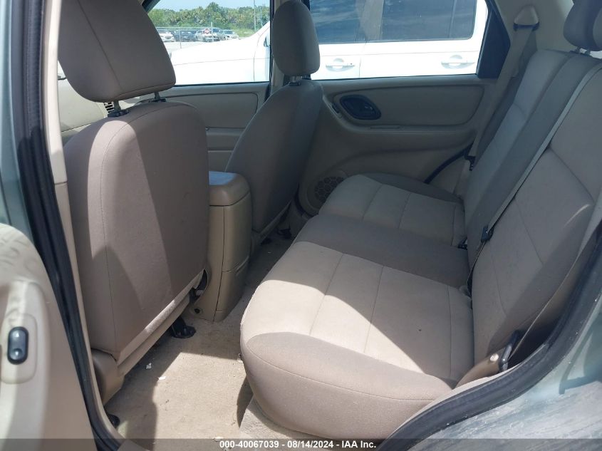 2006 Ford Escape Xls VIN: 1FMYU02Z76KA72132 Lot: 40067039