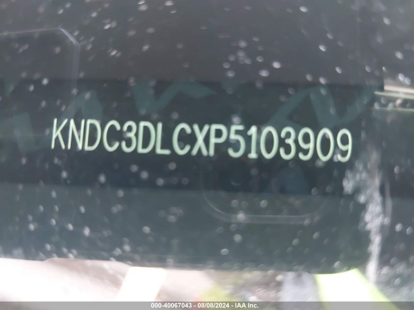 KNDC3DLCXP5103909 2023 Kia Ev6 Wind