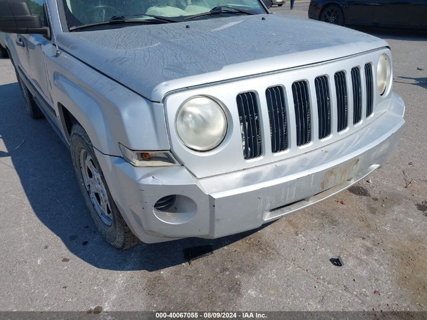 2009 Jeep Patriot Sport VIN: 1J4FF28B29D243268 Lot: 40067055