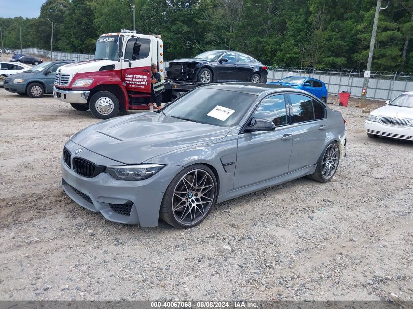 2018 BMW M3 VIN: WBS8M9C52J5L00445 Lot: 40067068