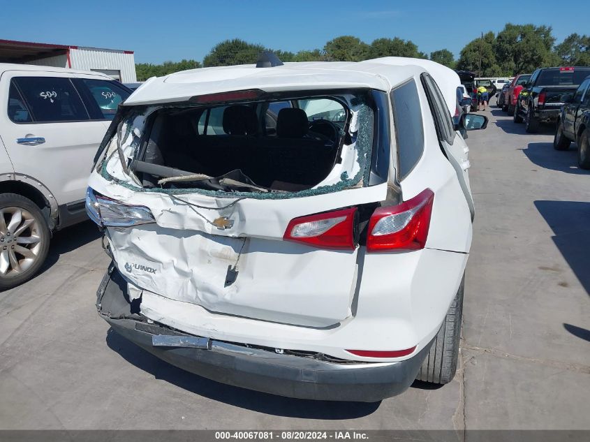 2018 Chevrolet Equinox Ls VIN: 2GNAXHEV2J6283973 Lot: 40067081