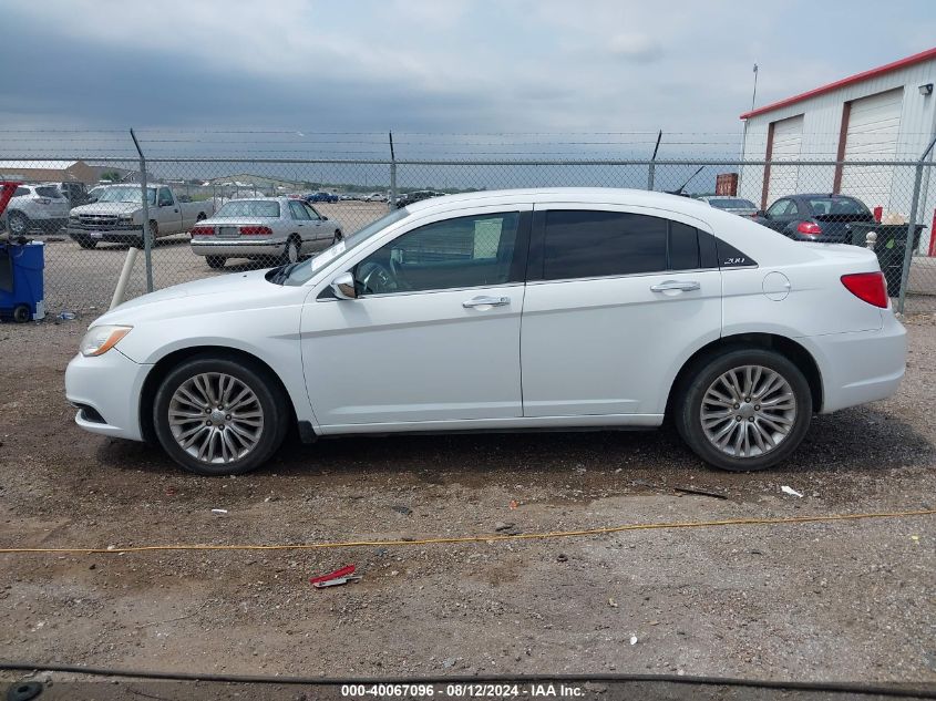 2012 Chrysler 200 Limited VIN: 1C3CCBCG3CN189439 Lot: 40067096