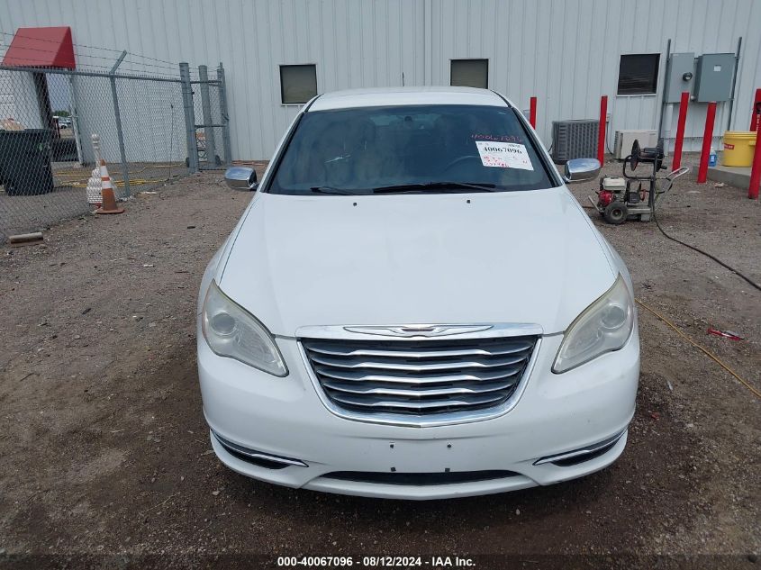 2012 Chrysler 200 Limited VIN: 1C3CCBCG3CN189439 Lot: 40067096