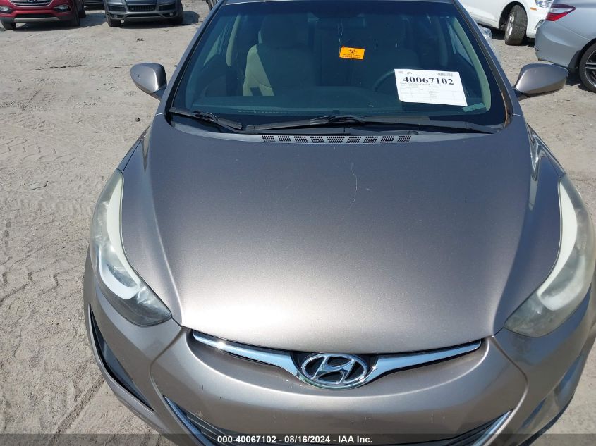 2014 Hyundai Elantra Se VIN: 5NPDH4AE1EH479213 Lot: 40067102